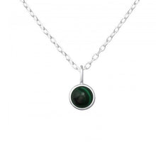 Afbeelding in Gallery-weergave laden, Necklace Green Malachite