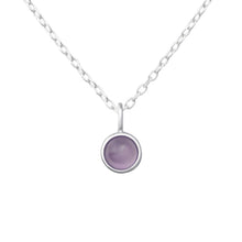 Afbeelding in Gallery-weergave laden, Necklace Violet Amethyst