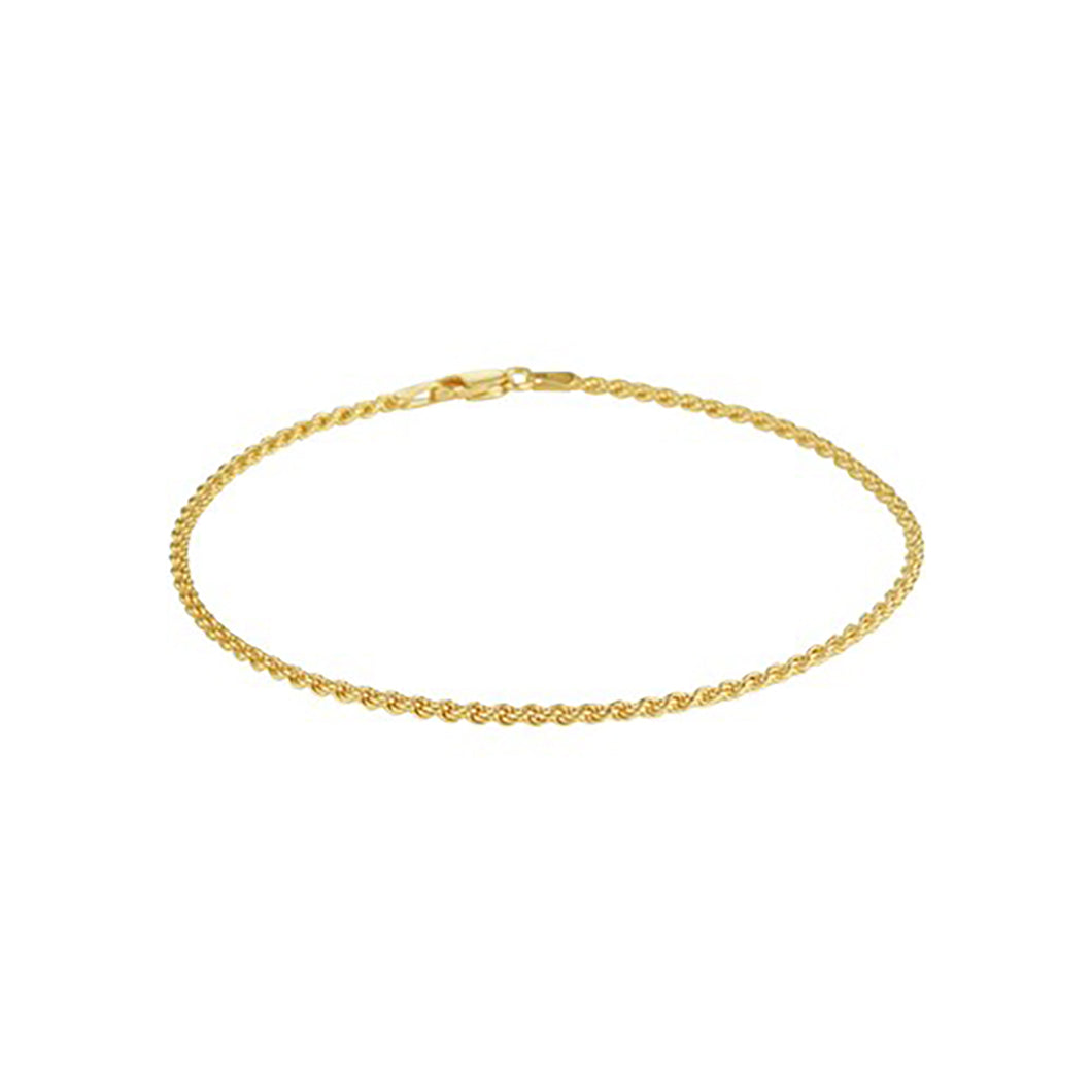 Anklet Cord Gold
