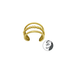 Afbeelding in Gallery-weergave laden, Earcuff Double Gold