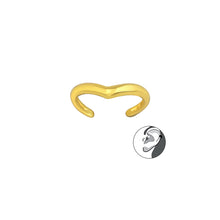 Afbeelding in Gallery-weergave laden, Earcuff Wave Gold