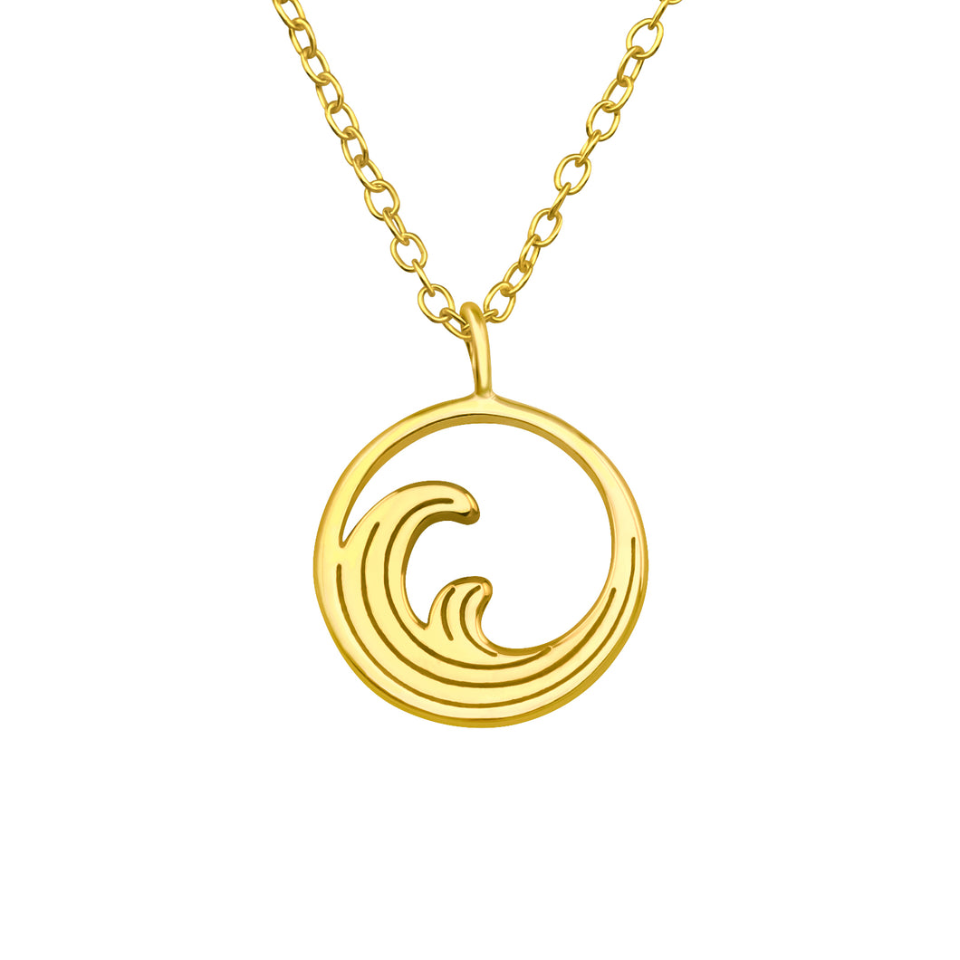 Necklace Wave Gold