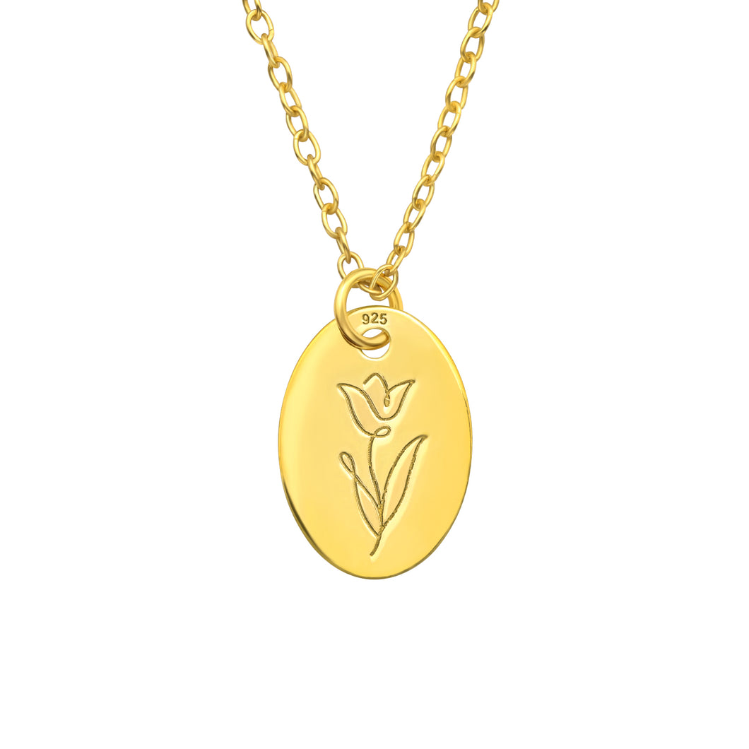 Necklace Tulip Gold