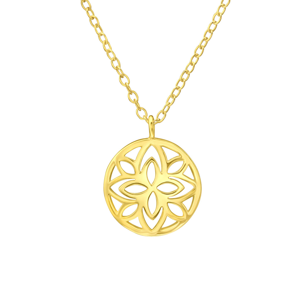 Necklace Mandala Gold