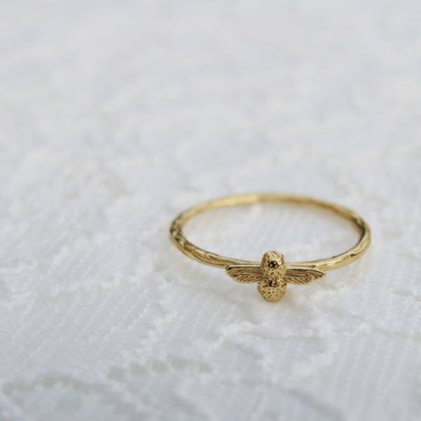 Ring Bee Gold