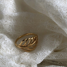 Afbeelding in Gallery-weergave laden, Ring Leaf Gold
