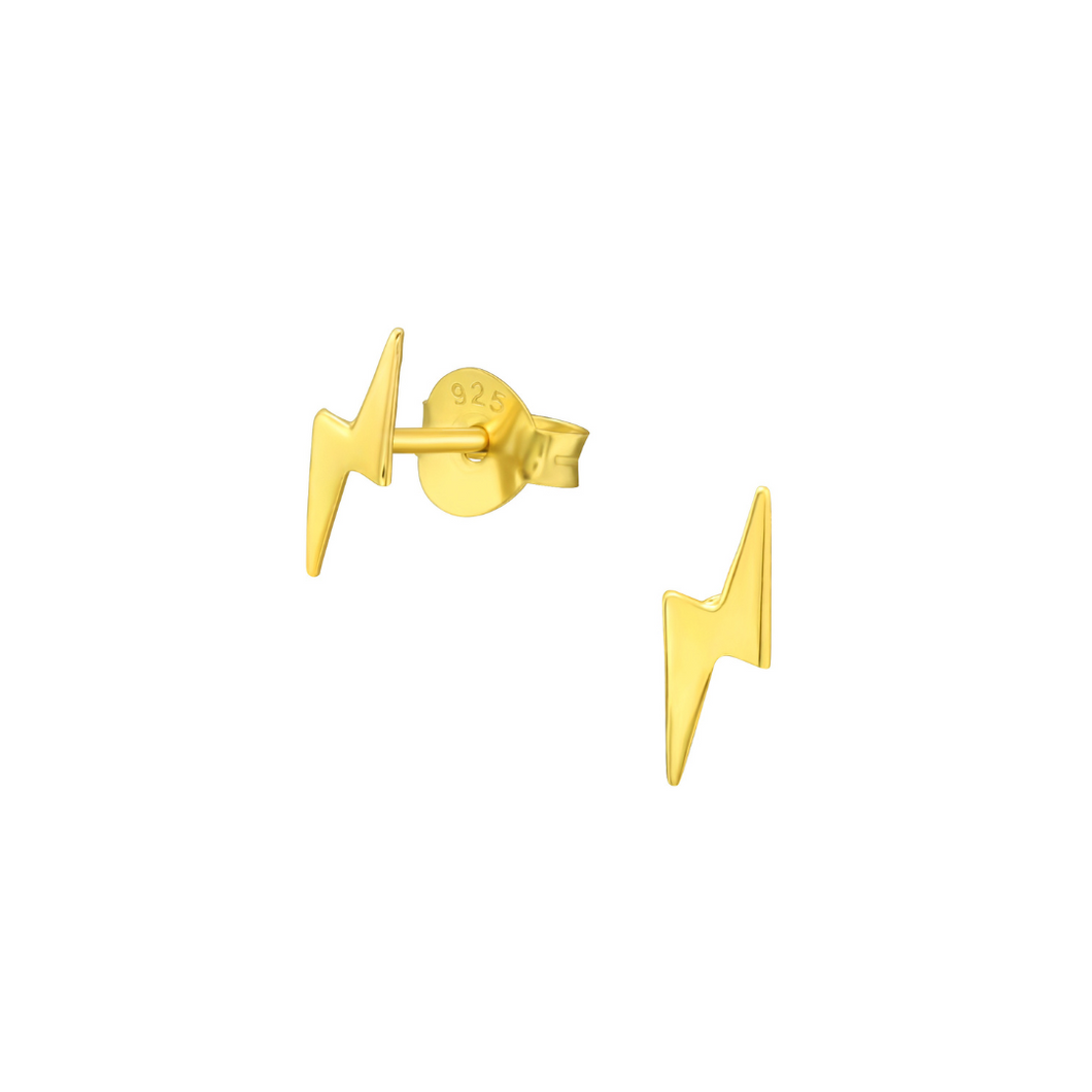 Earrings Lightning Gold