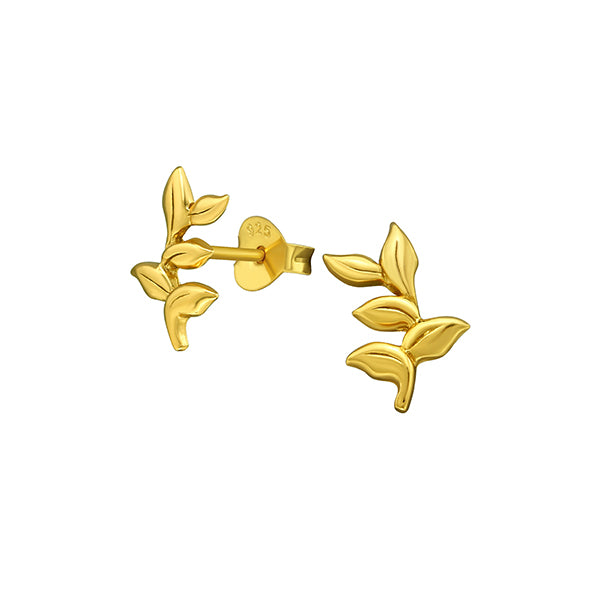 Earrings Branches Gold