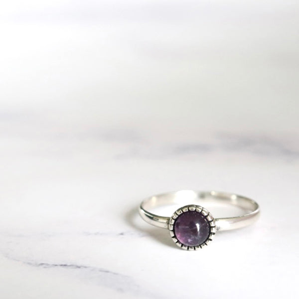 Ring Dahlia Purple